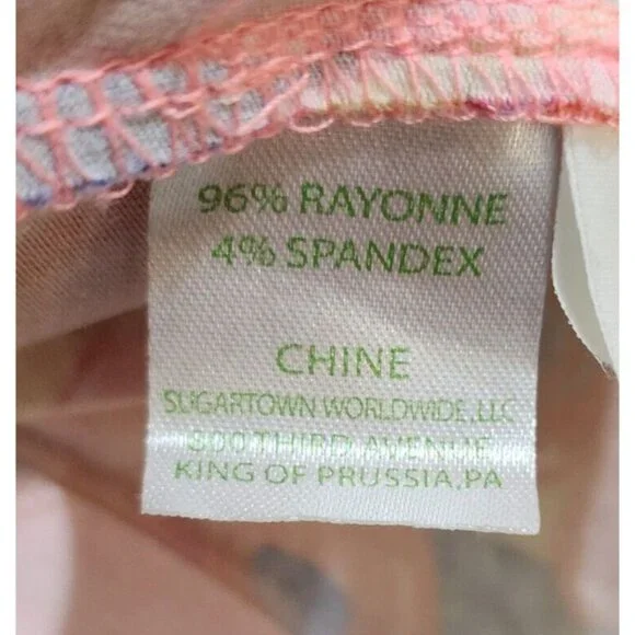 Lilly Pulitzer Womens Georgia May Palazzo Pull-On Stretch Pants Reef Retreat XXS - Picture 14 of 16